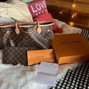 Authentic Louis Vuitton neverfull MM